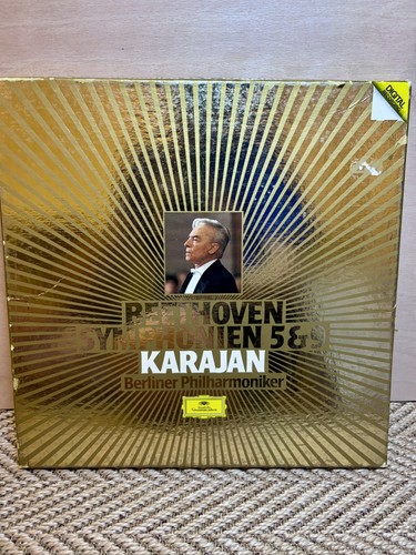 2lp box beethoven symphonies - box, 5