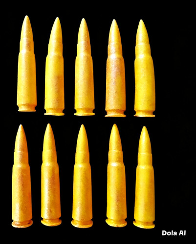 Edible gold bullets army - gold,
