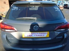 16 VAUXHALL ASTRA K SRI ESTATE BARE TAILGATE WITH GLASS 15-19 BREAKING CAR