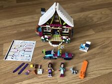 Lego friends 41323 Snow Resort Chalet Inc Mini Figures Complete As Pictured