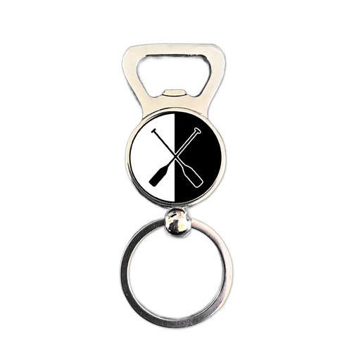 Rowing bottle opener keyring - rowing,