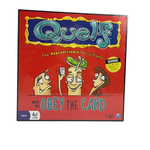 Quelf board game - quelf, spinmaster