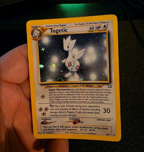 Togetic holo pokemon 111 - togetic,