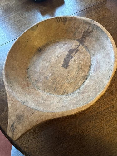 Antique wooden dough - dough, kneading