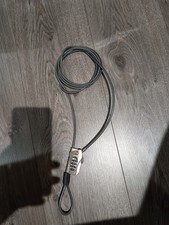 Sladding Cable 4 Digit Combination Lock 2m Long Zink Alloy Lock, X2 Locks