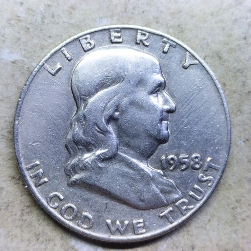 1958 half dollar usa - -,