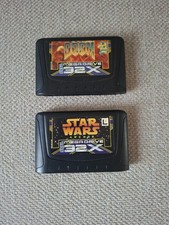 32x Games Doom, Starwars.