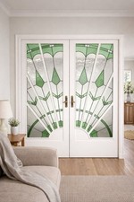 Art deco stained - deco, front