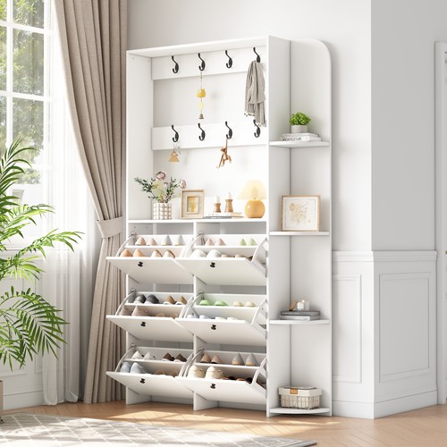 Coat rack entryway - coat,