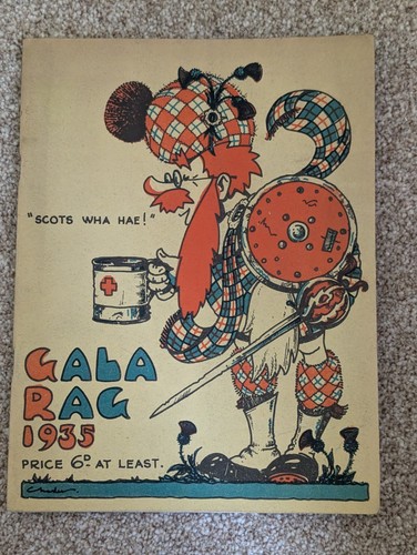 Gala rag 1935 vintage - 1935,