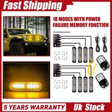 2SET 12V 24V LED Amber