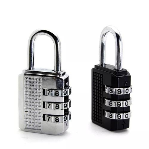 Digit combination padlock - 2x, 3