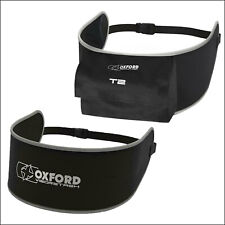 Oxford Visorstash Deluxe Motorcycle Bike Helmet Visor Carrier Holder Bag Black