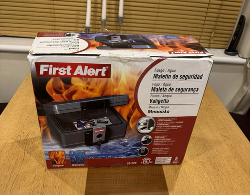 First alert fire water - alert, chest