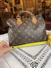 Vintage ‘80’s Louis Vuitton Small 10” Speedy Bag With Padlock 100% Genuine 