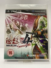NEW Way Of The Samurai 4 Playstation 3 PS3 Video Game UK PAL New Sealed BNIB