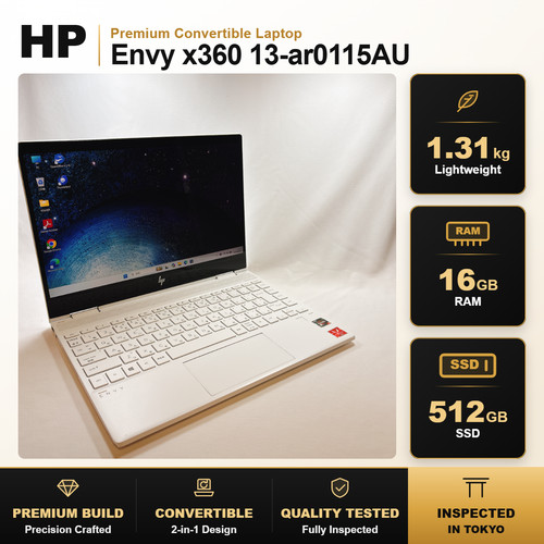 Envy x360 ryzen 7 - hp,