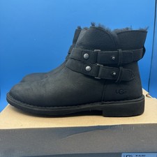 NEW UGG Aliso Black Leather