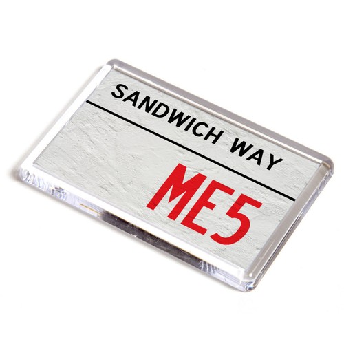 Fridge magnet sandwich way - -,