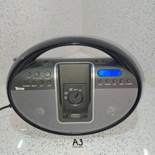 Tevion iPod iPhone Docking System IP1007UKT Stereo AM/FM Radio CD Boombox Works