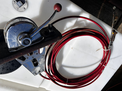 Vintage morse yacht throttle - yacht,