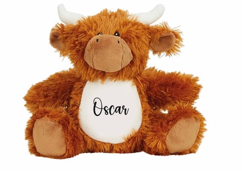Personalised highland cow