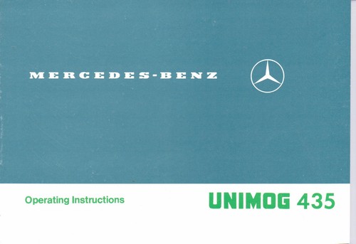 Mercedes benz unimog 435 - mercedes-benz,