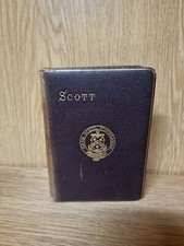 The Poetical Works Of Sir Walter Scott Antique Book, The Albion Edition (5004)