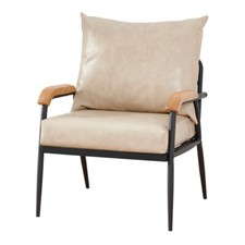 1/2/3 Seater Faux Leather Comfortable Modern Sofa Armchair Black/Brown Stylish