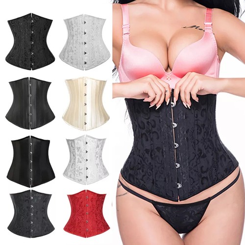 Women heavy duty steel boned - heavy,
