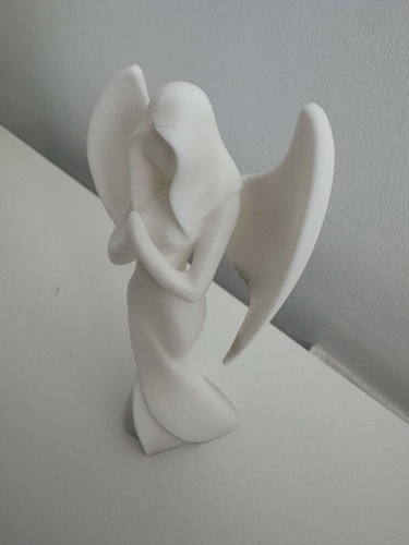 Printed angel statue - 3d,