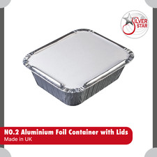Aluminium foil tray with - tray,
