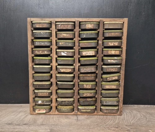 Vintage workshop drawers - workshop,