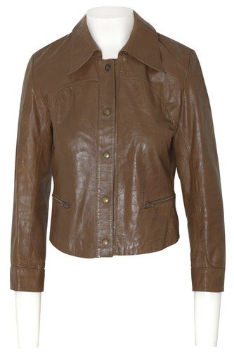 1975 1985 leather overshirt - 1975–1985,,