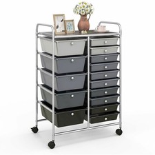 15 Drawers Storage Trolley