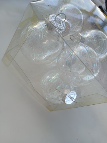 Pack glass baubles - glass,