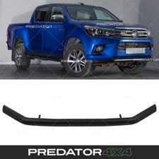 SINGLE NUDGE BULL BAR BLACK STEEL GRILL GUARD FOR TOYOTA HILUX REVO MK8 15-20