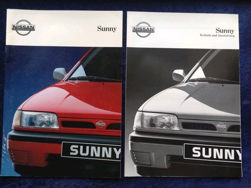 Nissan sunny brochure 1992 - sunny, +