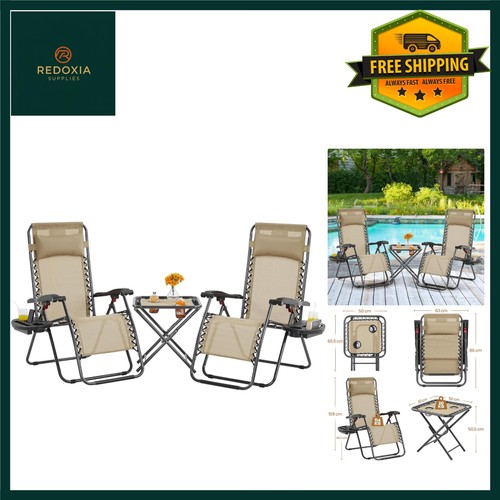 3pcs zero gravity - gravity, recliner