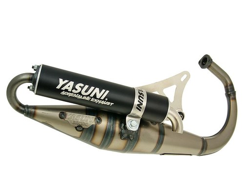 Exhaust yasuni scooter black - exhaust,