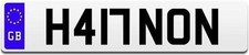 HANNON Cherished Private Number Plate H417 NON Ferrari C63 AMG GTR Porsche 911