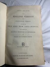 Polyglot Bible Circa 1880