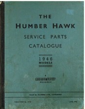 HUMBER HAWK SALOON ORIGINAL