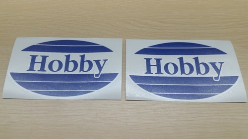 Hobby caravan logo decal - hobby,