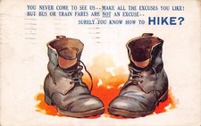 BAMFORTH  OLD  COMIC POSTCARD