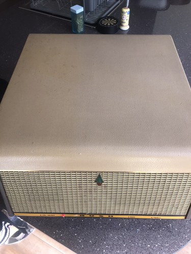 Vintage portable record player - vintage,