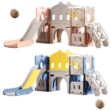 Large Castle Kid Slide Climber