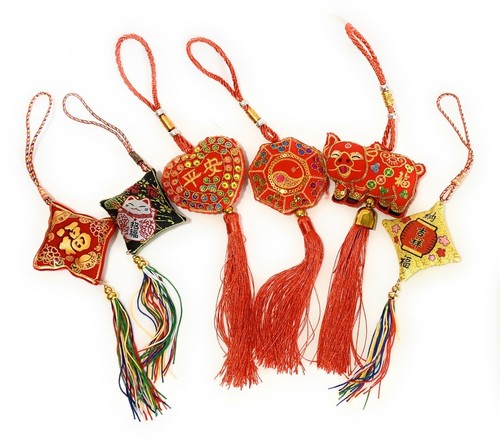 Feng shui lucky red tassel - feng,