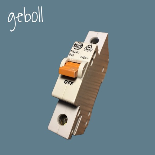 Wylex nsb40 mcb - mcb, amp