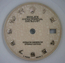 Rolex Dial 26mm Lady Datejust 69174/79174 Silver Jubilee Anniversary Dial